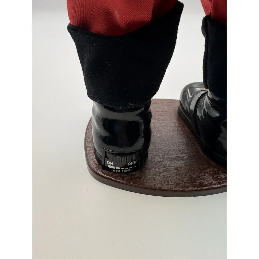 Holly Jolly Rock Santa Animated Dancing Cowboy Alan Jackson 1999 | TESTED WORKS